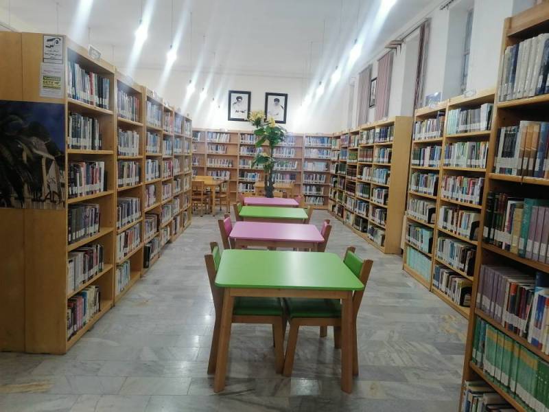 سالن مطالعه بخش کودکان